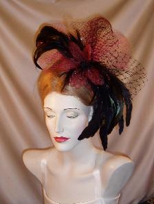 coque feather headpiece