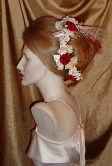 evening headpiece millinery veiling